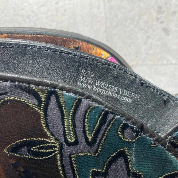 Born Velvet Paisley Fashion Tall Boot - Picture 4 of 5